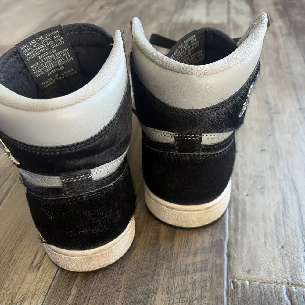 Nike‎ Women Air Jordan 1 Retro High OG TWISTED 2.0 Black Grey (DZ2523-001) US 8